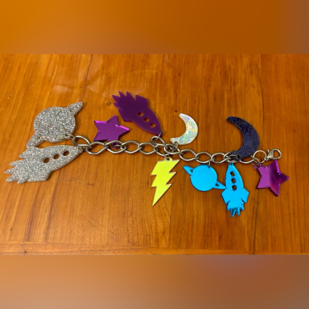 FUNKY one of a kind Space braclet
